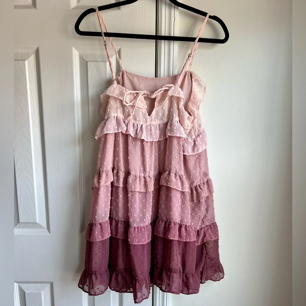 Storia boutique ombre tiered dress - Picture 2 of 4